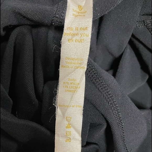 Lululemon athletic Capri size 4 - Picture 4 of 5